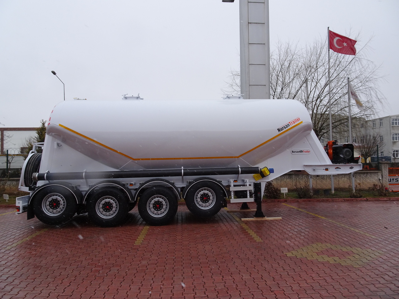 Nový Silo cisterna pro dopravu silážu NURSAN Aluminium W Type Silo: obrázek 11