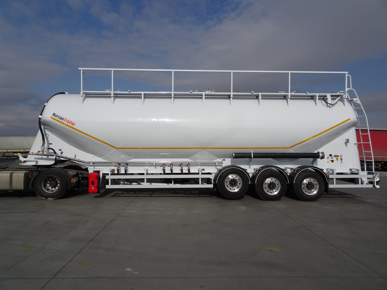Nový Silo cisterna pro dopravu silážu NURSAN Aluminium W Type Silo: obrázek 10