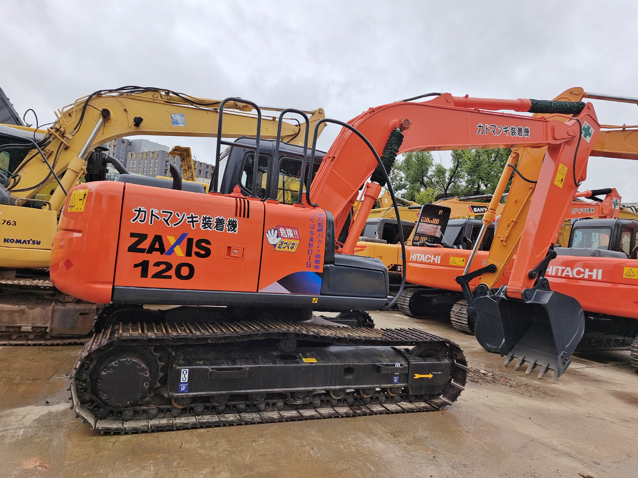 HITACHI ZX120 - Pásové rýpadlo: obrázek 1 HITACHI ZX120 - Pásové rýpadlo: obrázek 1