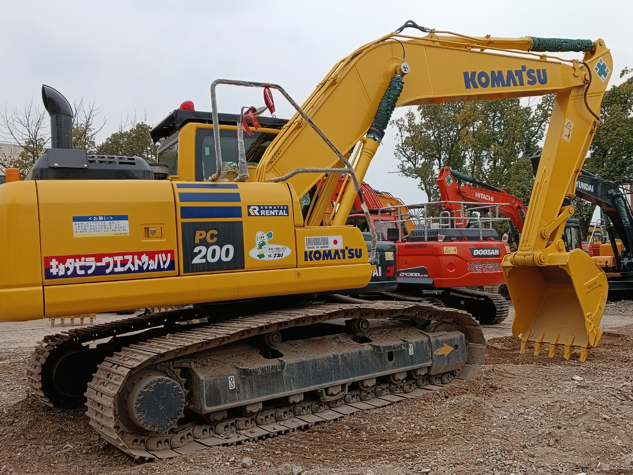 KOMATSU PC200-8 - Pásové rýpadlo: obrázek 5 KOMATSU PC200-8 - Pásové rýpadlo: obrázek 5
