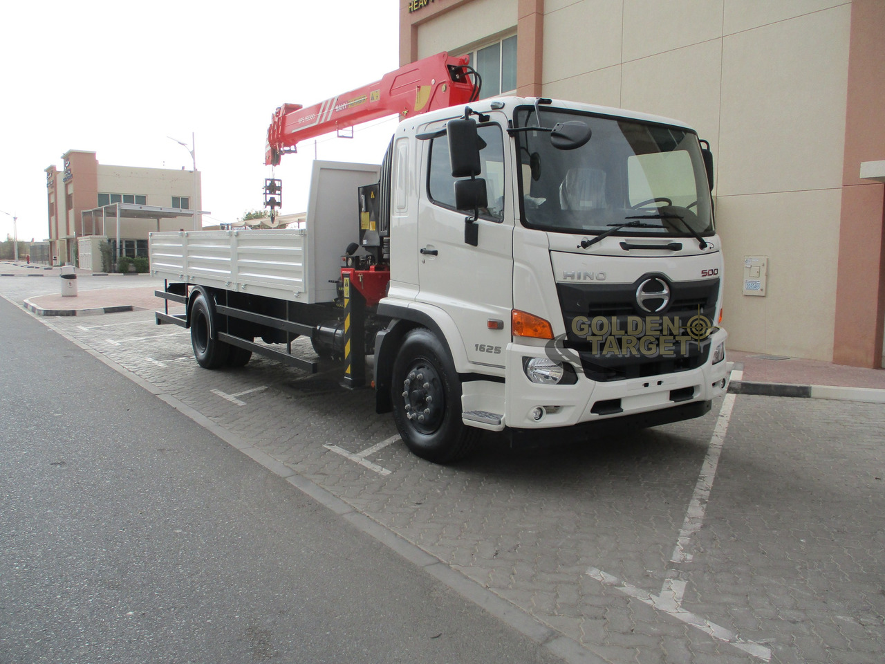 HINO 500 1625 4x2 with SANY PALFINGER SPS16000 Crane - Auto s hydraulickou rukou: obrázek 1 HINO 500 1625 4x2 with SANY PALFINGER SPS16000 Crane - Auto s hydraulickou rukou: obrázek 1