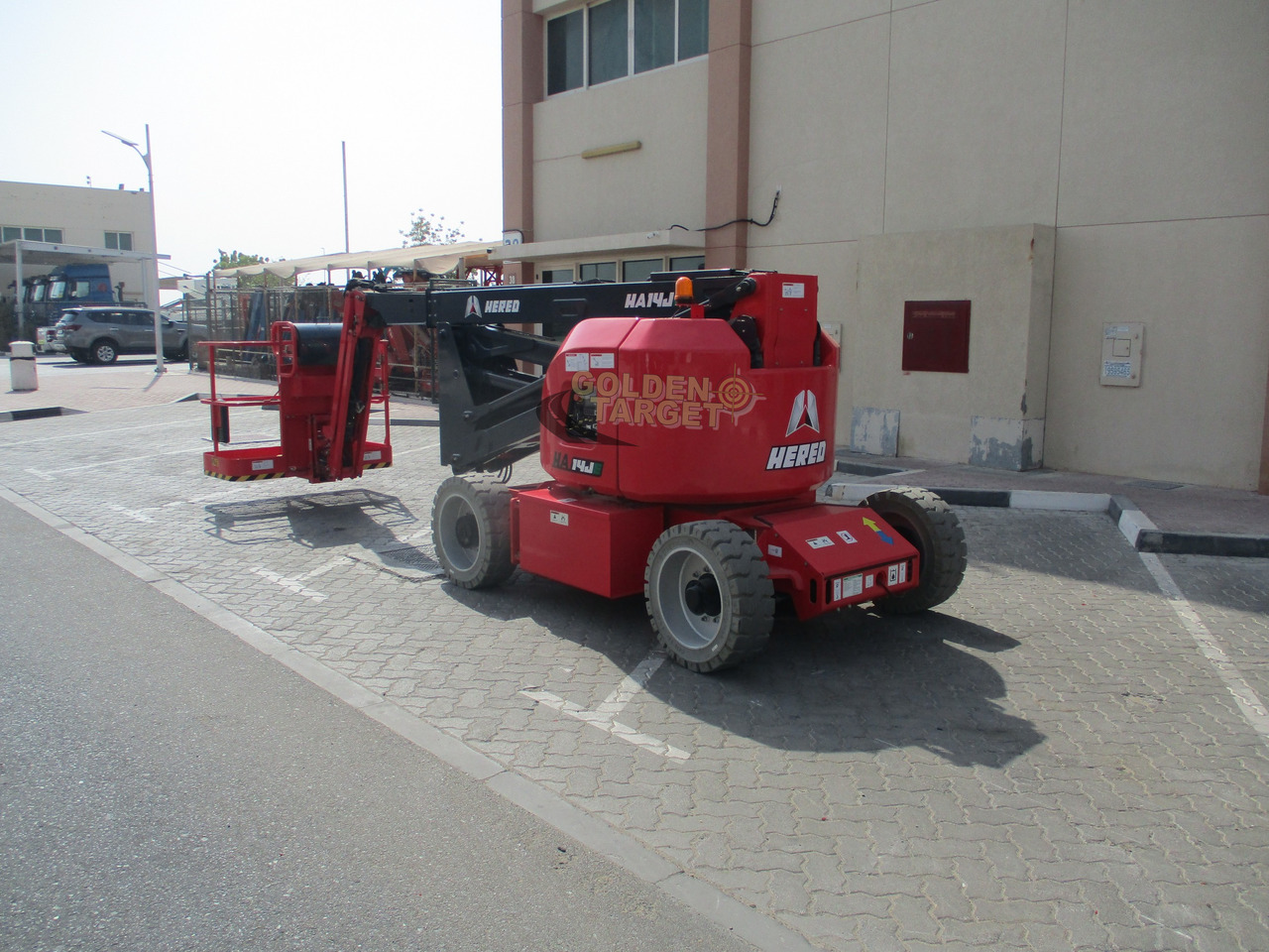 Hered HA14JE Electric Articulating Boom Lift - Kloubová plošina: obrázek 3 Hered HA14JE Electric Articulating Boom Lift - Kloubová plošina: obrázek 3