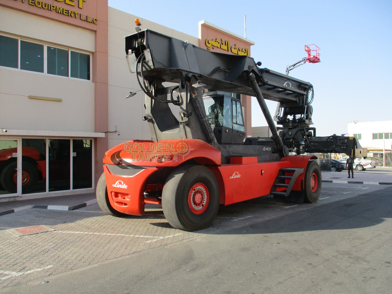 LINDE C4531TL Reach Stacker - Reach stacker: obrázek 4 LINDE C4531TL Reach Stacker - Reach stacker: obrázek 4