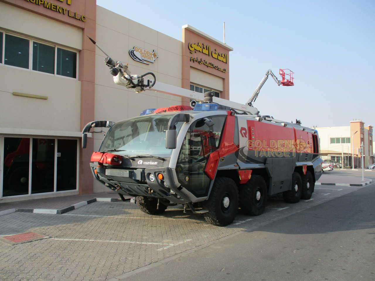 MAN FLF PANTHER 8x8 Airport Fire Truck - Hasičský vůz: obrázek 2 MAN FLF PANTHER 8x8 Airport Fire Truck - Hasičský vůz: obrázek 2