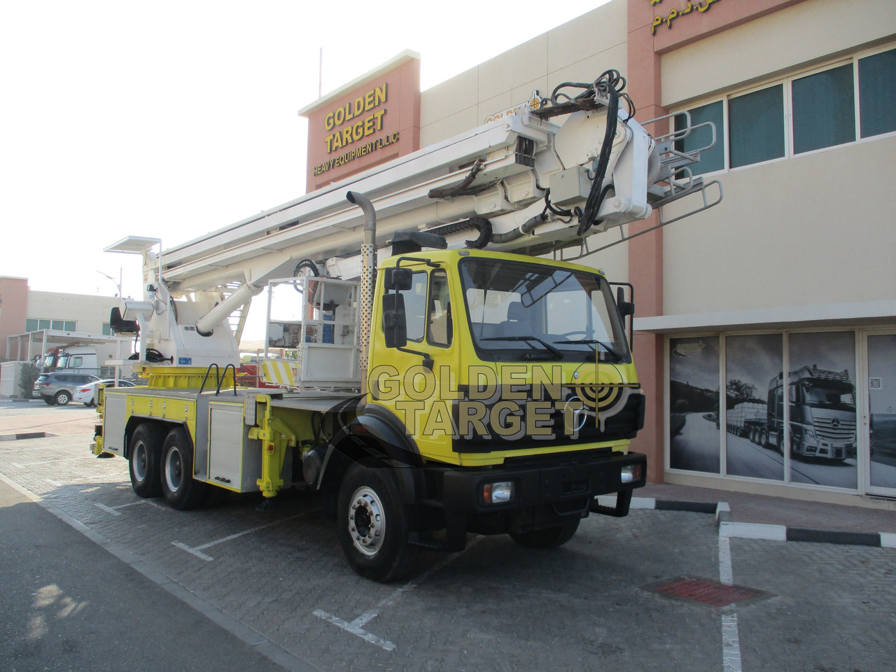 MERCEDES-BENZ 2638 6×4 MANLIFT TRUCK 1998 - Hasičský vůz: obrázek 1 MERCEDES-BENZ 2638 6×4 MANLIFT TRUCK 1998 - Hasičský vůz: obrázek 1
