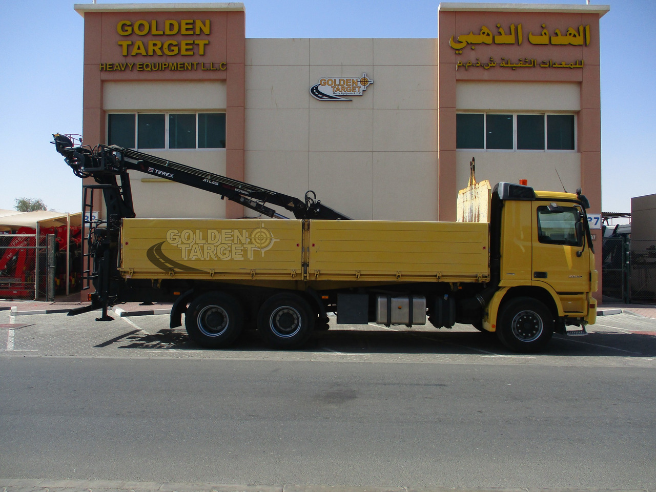 MERCEDES-BENZ ACTROS 2644 6×4 with ATLAS 165.2 Block Crane - Auto s hydraulickou rukou: obrázek 5 MERCEDES-BENZ ACTROS 2644 6×4 with ATLAS 165.2 Block Crane - Auto s hydraulickou rukou: obrázek 5