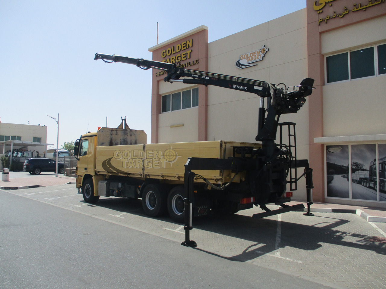 Auto s hydraulickou rukou MERCEDES-BENZ ACTROS 2644 6×4 with ATLAS 165.2 Block Crane: obrázek 11