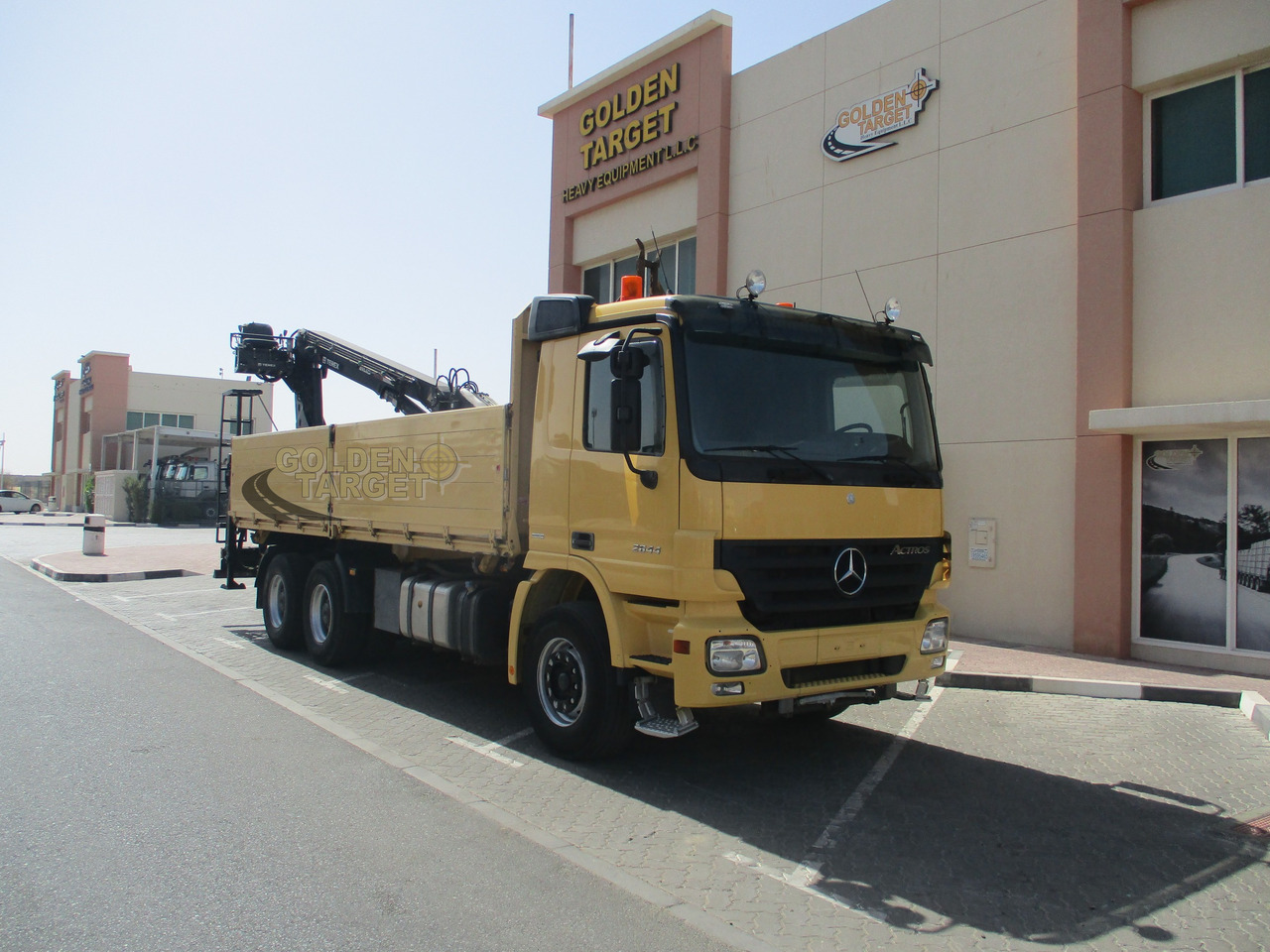 MERCEDES-BENZ ACTROS 2644 6×4 with ATLAS 165.2 Block Crane - Auto s hydraulickou rukou: obrázek 1 MERCEDES-BENZ ACTROS 2644 6×4 with ATLAS 165.2 Block Crane - Auto s hydraulickou rukou: obrázek 1