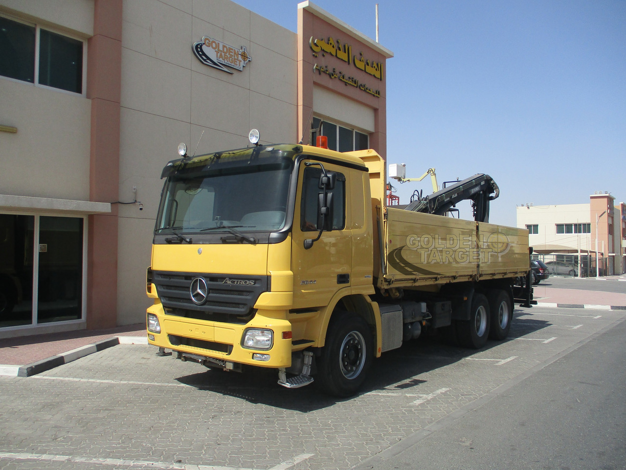 MERCEDES-BENZ ACTROS 2644 6×4 with ATLAS 165.2 Block Crane - Auto s hydraulickou rukou: obrázek 2 MERCEDES-BENZ ACTROS 2644 6×4 with ATLAS 165.2 Block Crane - Auto s hydraulickou rukou: obrázek 2