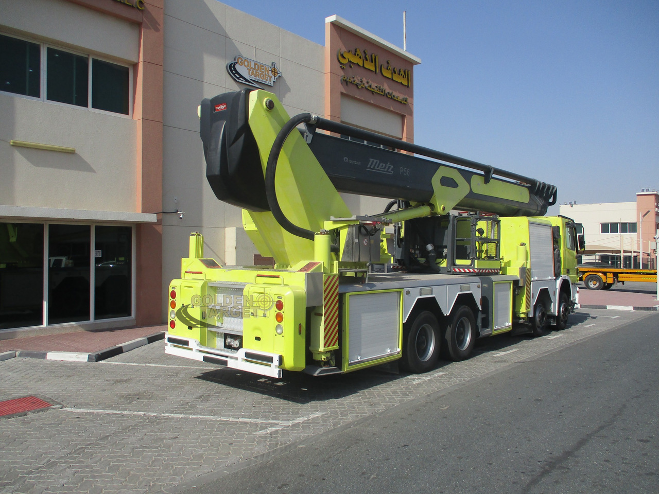 Mercedes ACTROS 4140 8x4 METZ P56 Fire Truck - Hasičský vůz: obrázek 3 Mercedes ACTROS 4140 8x4 METZ P56 Fire Truck - Hasičský vůz: obrázek 3