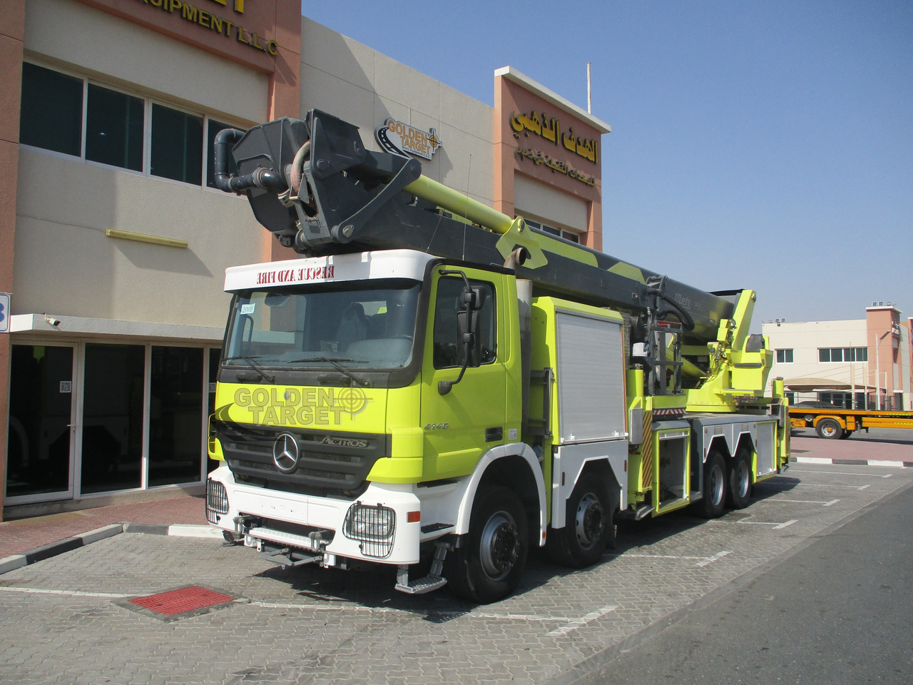 Mercedes ACTROS 4140 8x4 METZ P56 Fire Truck - Hasičský vůz: obrázek 4 Mercedes ACTROS 4140 8x4 METZ P56 Fire Truck - Hasičský vůz: obrázek 4