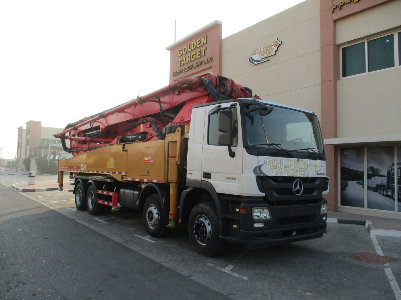 Mercedes ACTROS 4144 8x4 SANY 56m Concrete Pump - Autočerpadlo: obrázek 1 Mercedes ACTROS 4144 8x4 SANY 56m Concrete Pump - Autočerpadlo: obrázek 1