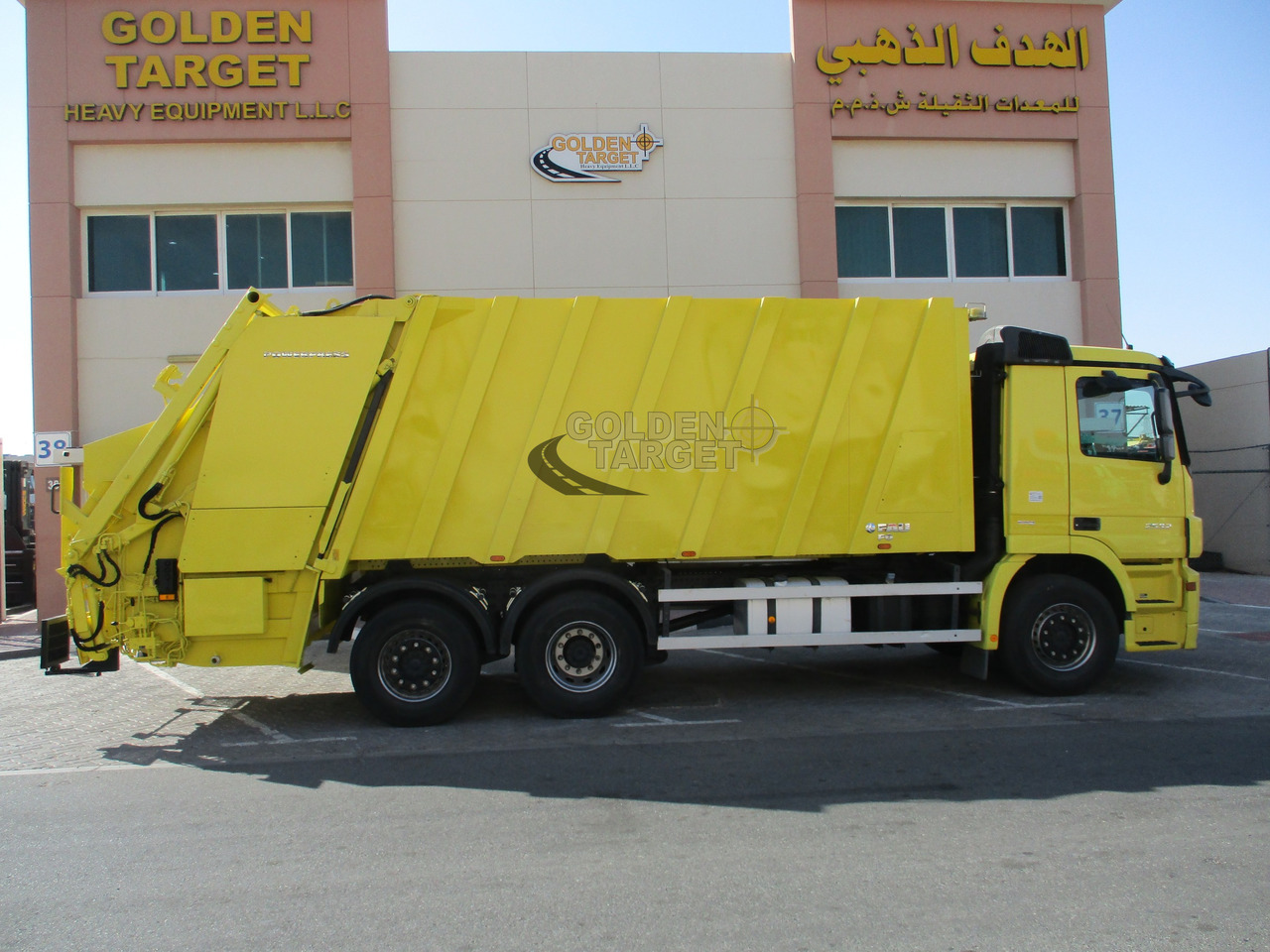 Mercedes Actros 2532 6×2 Garbage Truck - Vůz na odvoz odpadků: obrázek 5 Mercedes Actros 2532 6×2 Garbage Truck - Vůz na odvoz odpadků: obrázek 5
