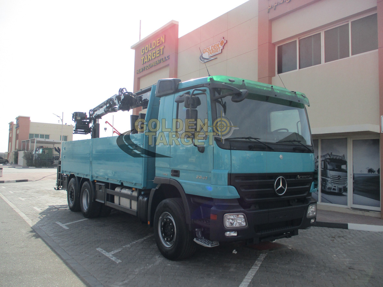 Mercedes-Benz Actros 2641 - Nákladní automobil valníkový/ Plošinový, Auto s hydraulickou rukou: obrázek 1 Mercedes-Benz Actros 2641 - Nákladní automobil valníkový/ Plošinový, Auto s hydraulickou rukou: obrázek 1