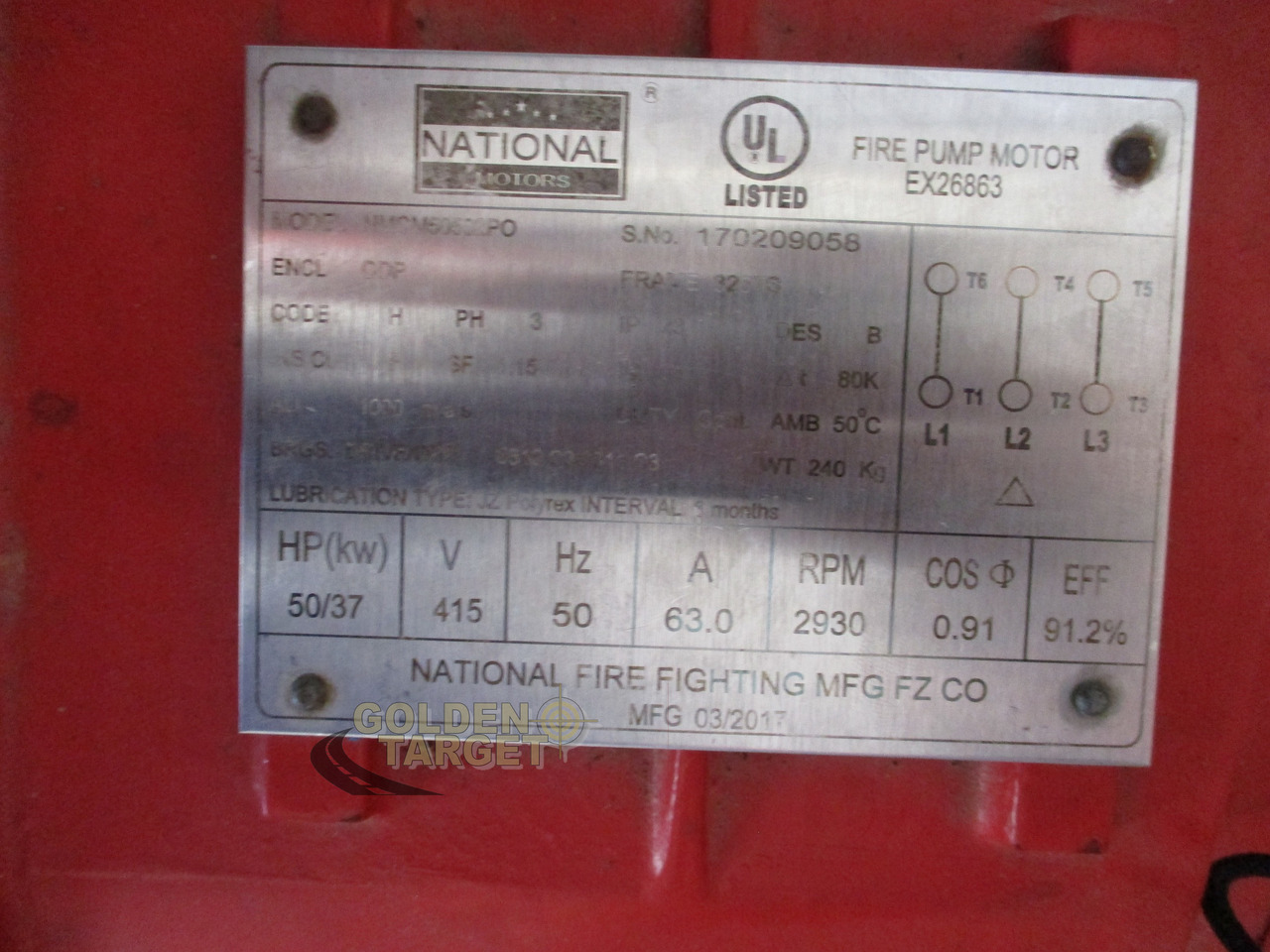 Hasičský vůz NAFFCO FIRE PUMP HOUSE UNIT: obrázek 10