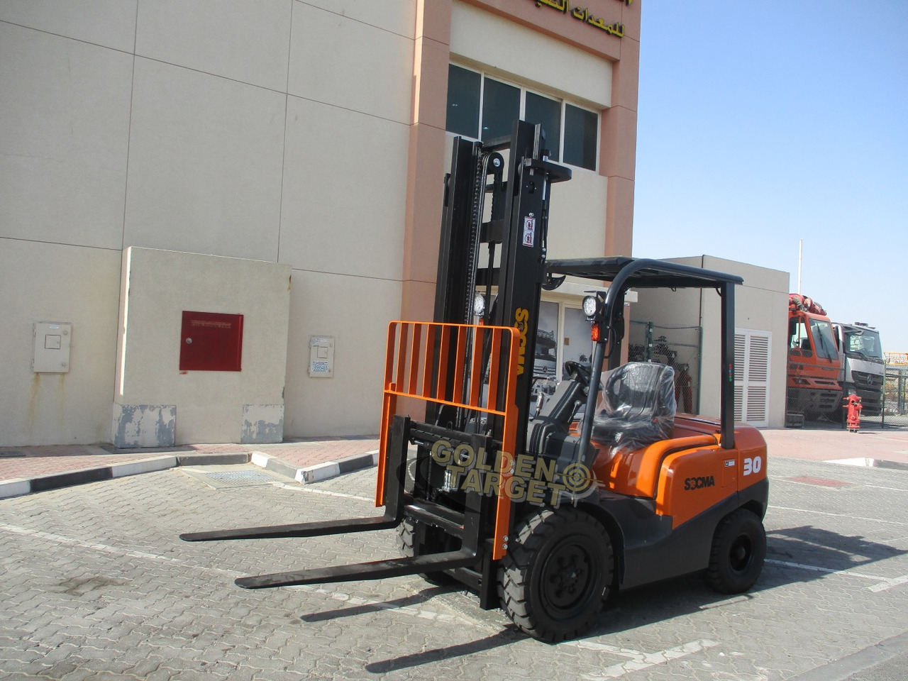 SOCMA HNF-30 Forklift - Dieselový vysokozdvižný vozík: obrázek 2 SOCMA HNF-30 Forklift - Dieselový vysokozdvižný vozík: obrázek 2