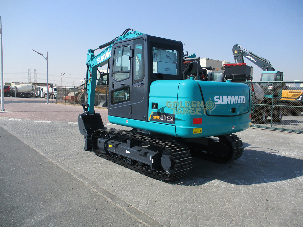 SUNWARD SWE80E9 Mini Hydraulic Excavator - Mini rýpadlo: obrázek 4 SUNWARD SWE80E9 Mini Hydraulic Excavator - Mini rýpadlo: obrázek 4