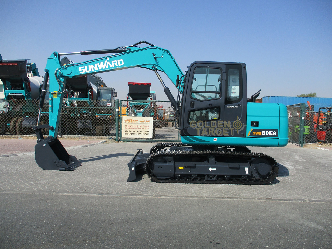 SUNWARD SWE80E9 Mini Hydraulic Excavator - Mini rýpadlo: obrázek 5 SUNWARD SWE80E9 Mini Hydraulic Excavator - Mini rýpadlo: obrázek 5