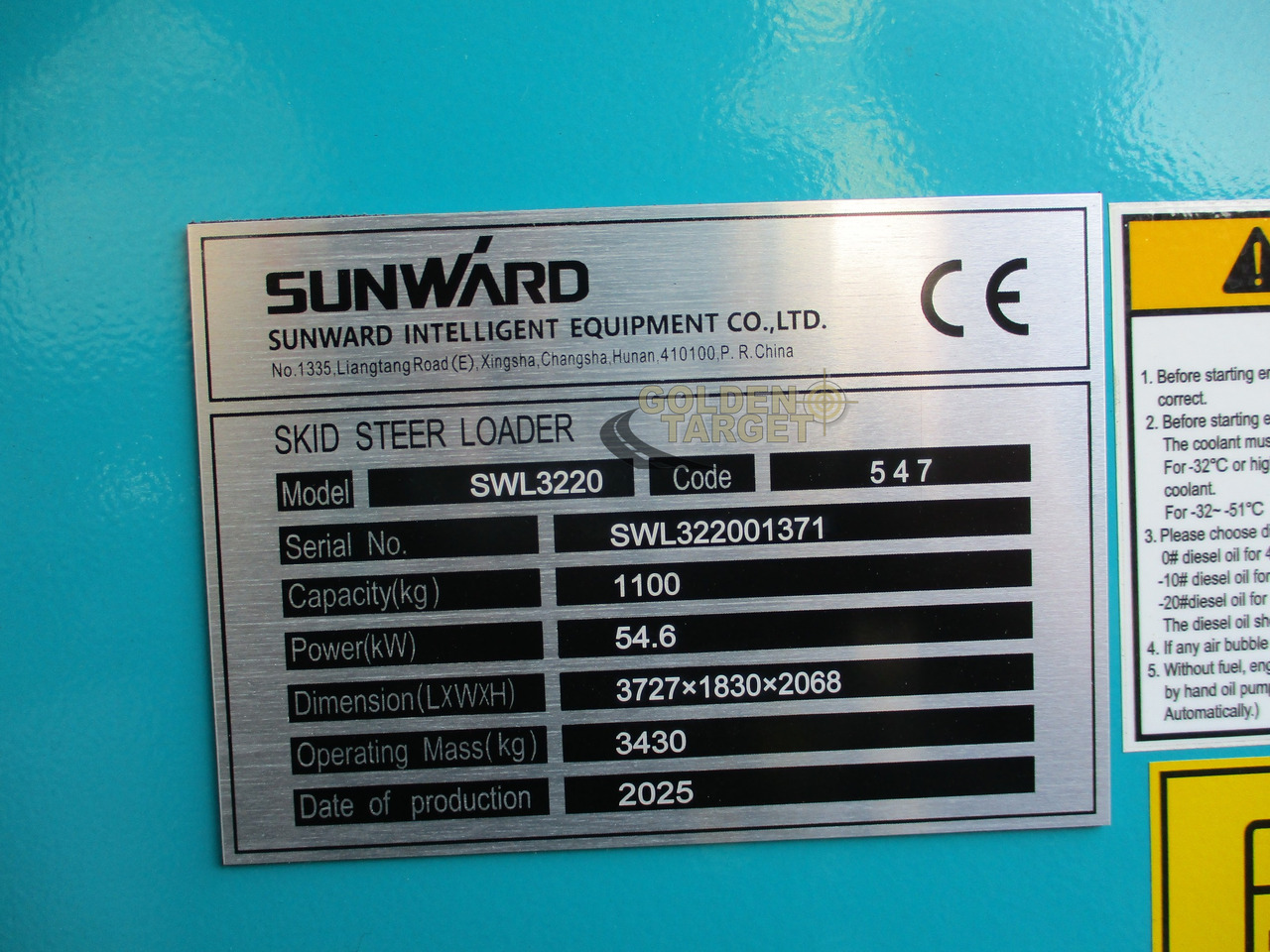 Nový Smykový nakladač SUNWARD SWL3220 Skid Steer: obrázek 14