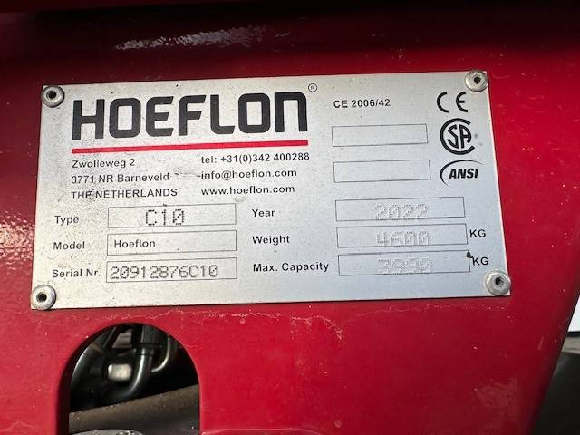Minijeřáb Hoeflon C10: obrázek 18