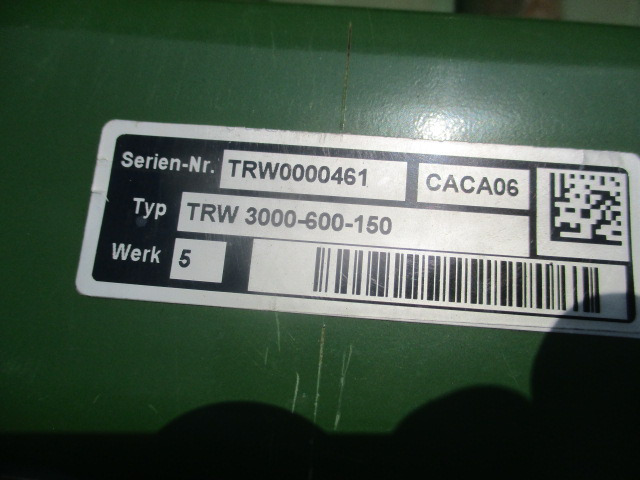 Amazone Trapezringwalze TRW 3000-600-150 - Zemědělský válec: obrázek 5 Amazone Trapezringwalze TRW 3000-600-150 - Zemědělský válec: obrázek 5