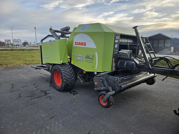 Claas Rollant 355 RC Uniwrap - Lis na válcové balíky, Ovíječka: obrázek 2 Claas Rollant 355 RC Uniwrap - Lis na válcové balíky, Ovíječka: obrázek 2