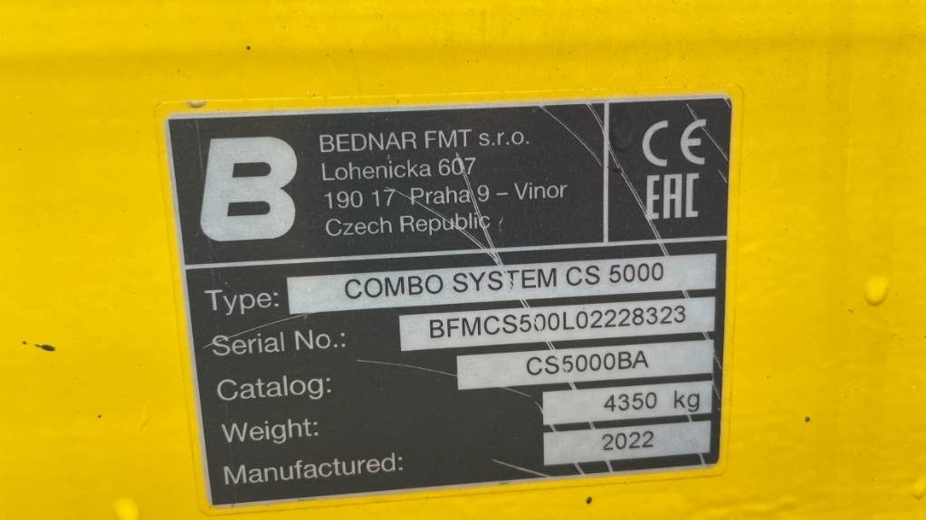 Bednar ComboSystem CS 5000 - Secí stroj: obrázek 4 Bednar ComboSystem CS 5000 - Secí stroj: obrázek 4