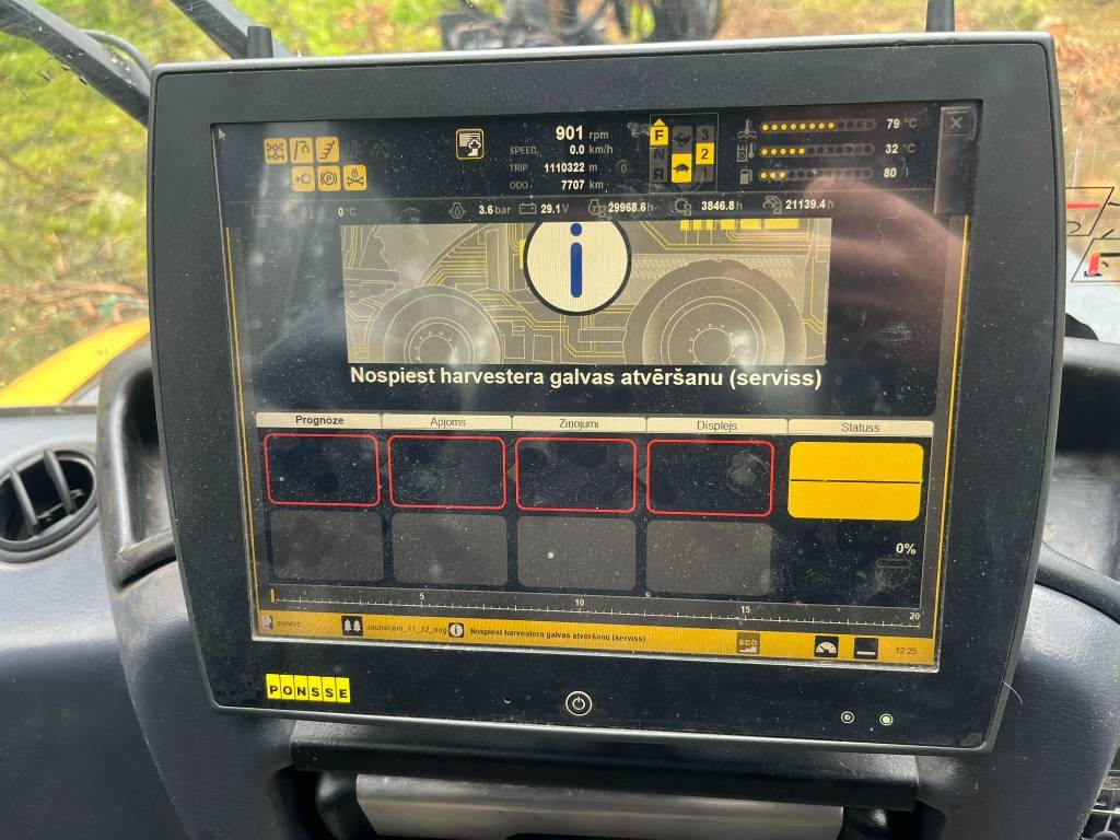 Harvestor Ponsse Ergo 8W: obrázek 12 Harvestor Ponsse Ergo 8W: obrázek 12