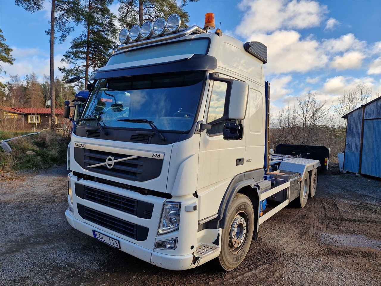 Hákový nosič kontejnerů Lastbil Volvo FM 6x2 -2011  | Växlare Joab: obrázek 1
