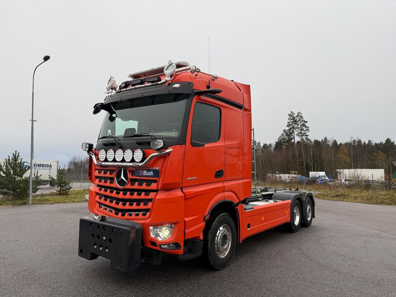 Lastväxlare Mercedes-Benz Arocs -2022 | JOAB | Plogutrustad - Hákový nosič kontejnerů: obrázek 1 Lastväxlare Mercedes-Benz Arocs -2022 | JOAB | Plogutrustad - Hákový nosič kontejnerů: obrázek 1