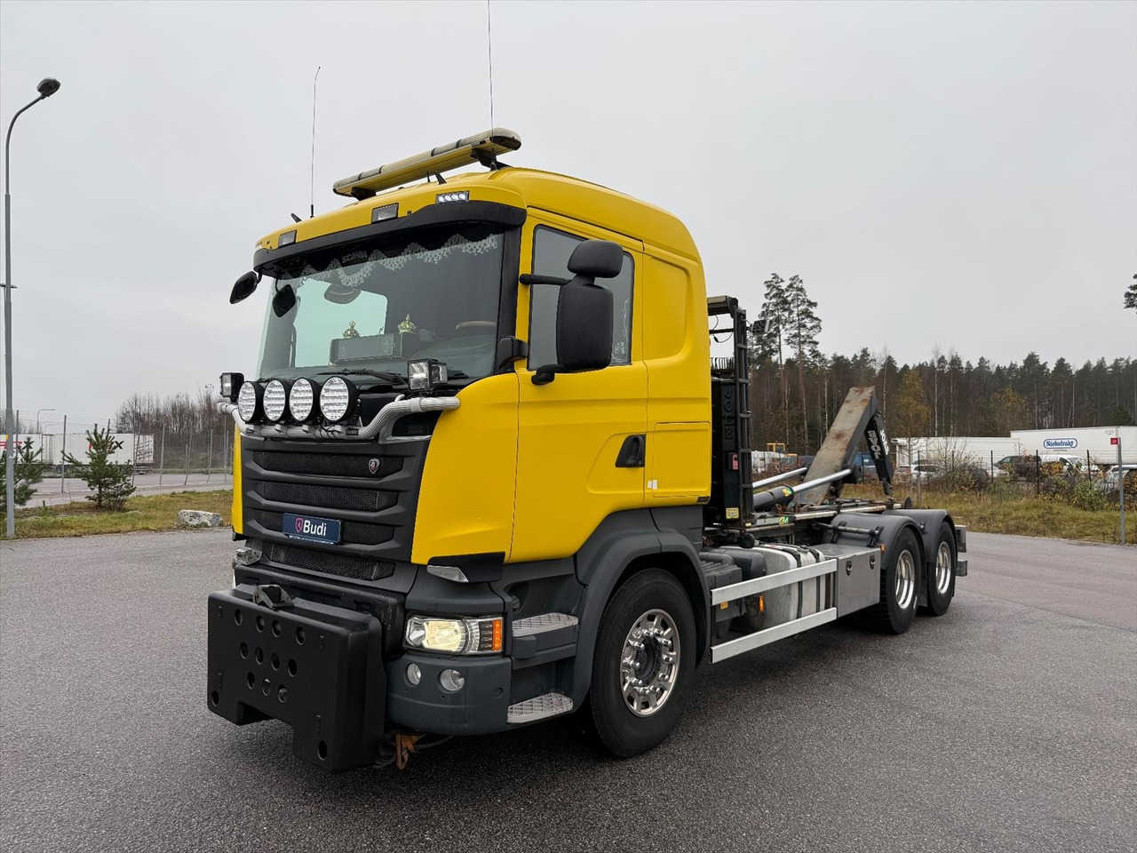 Lastväxlare Scania R520 LB 6X4*4 HNB -2014 | JOAB 20 ton - Hákový nosič kontejnerů: obrázek 1 Lastväxlare Scania R520 LB 6X4*4 HNB -2014 | JOAB 20 ton - Hákový nosič kontejnerů: obrázek 1