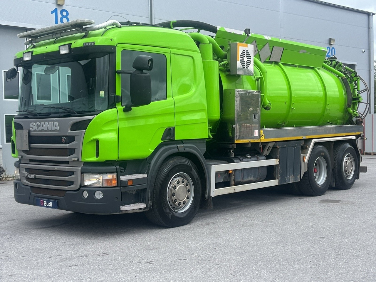 Slamsugare Scania P400 6X2-4 -2012 | Korp & Son | ADR - Čistič odpadových jam: obrázek 1 Slamsugare Scania P400 6X2-4 -2012 | Korp & Son | ADR - Čistič odpadových jam: obrázek 1