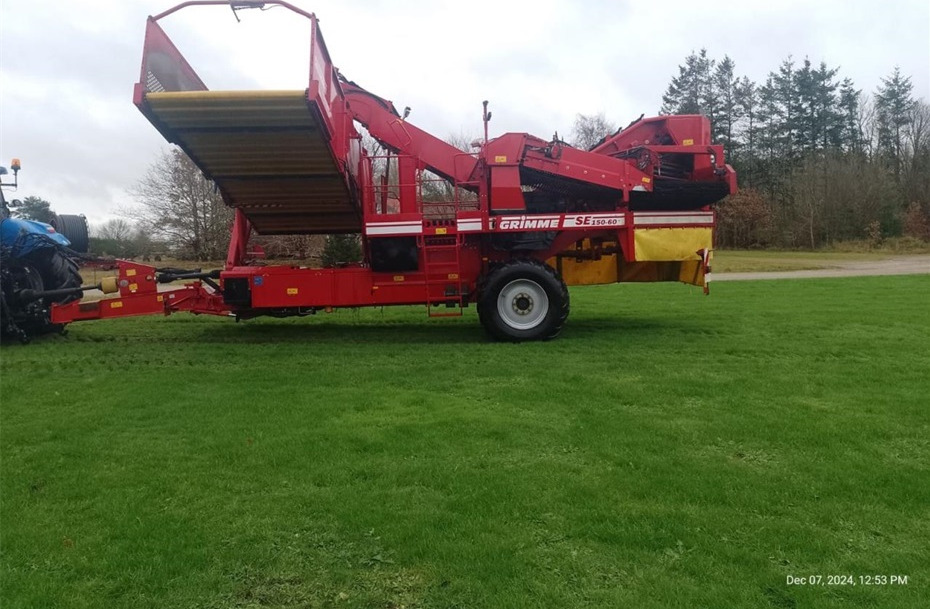 Grimme SE 150-60 NB XXL - Bramborový kombajn: obrázek 4 Grimme SE 150-60 NB XXL - Bramborový kombajn: obrázek 4