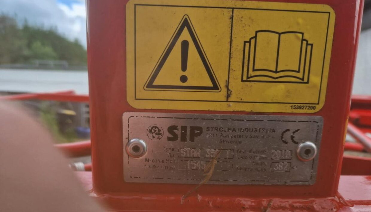 SIP 350 T rive - Obraceč/ Shrnovač: obrázek 4 SIP 350 T rive - Obraceč/ Shrnovač: obrázek 4