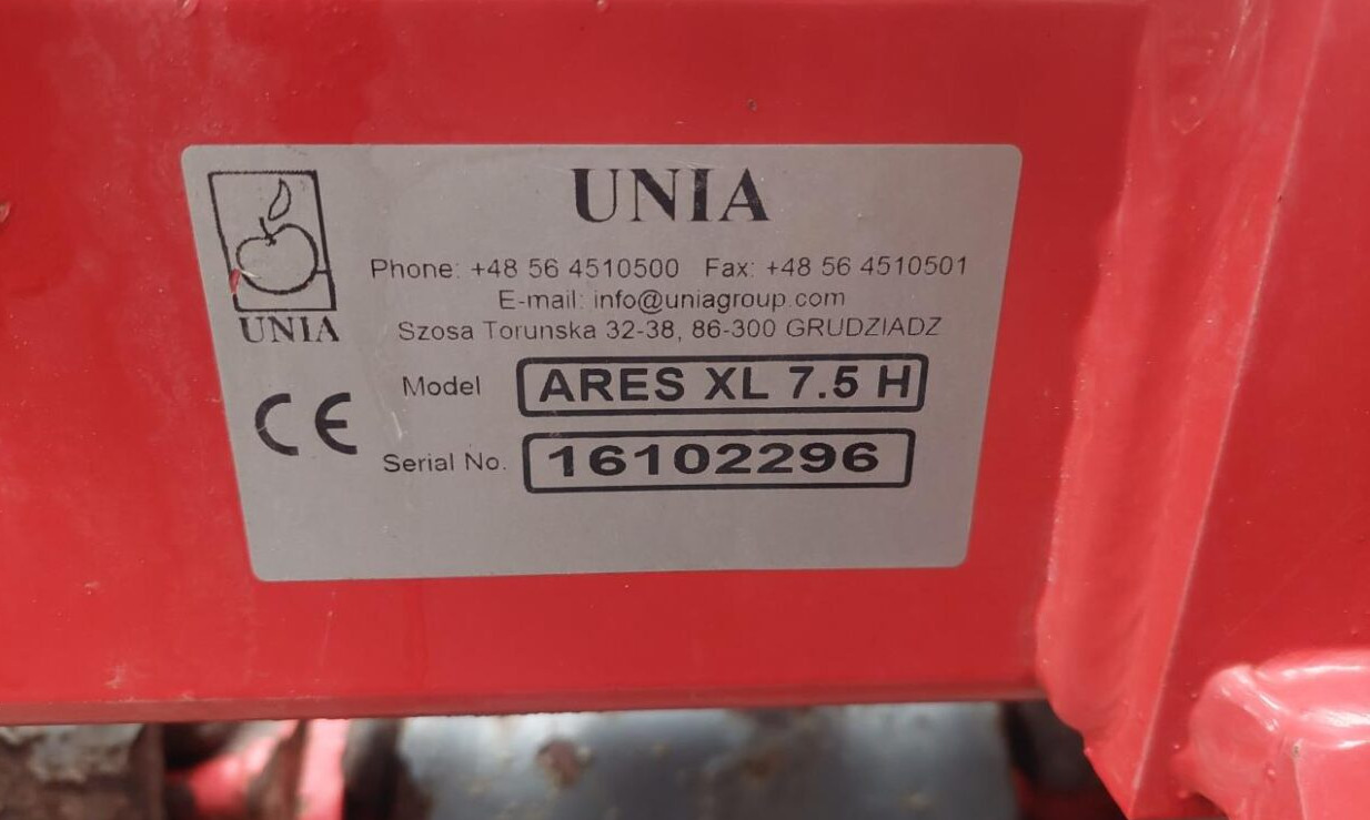 Aplikátor kejdy Unia ARES XL 7.5 H: obrázek 15