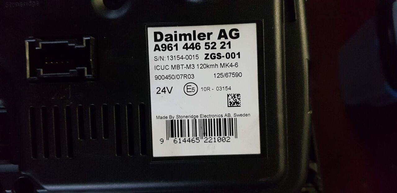 MERCEDES-BENZ INSTRUMENT PANEL ACTROS ATEGO EURO 6 - Palubní deska pro Nákladní auto: obrázek 4 MERCEDES-BENZ INSTRUMENT PANEL ACTROS ATEGO EURO 6 - Palubní deska pro Nákladní auto: obrázek 4