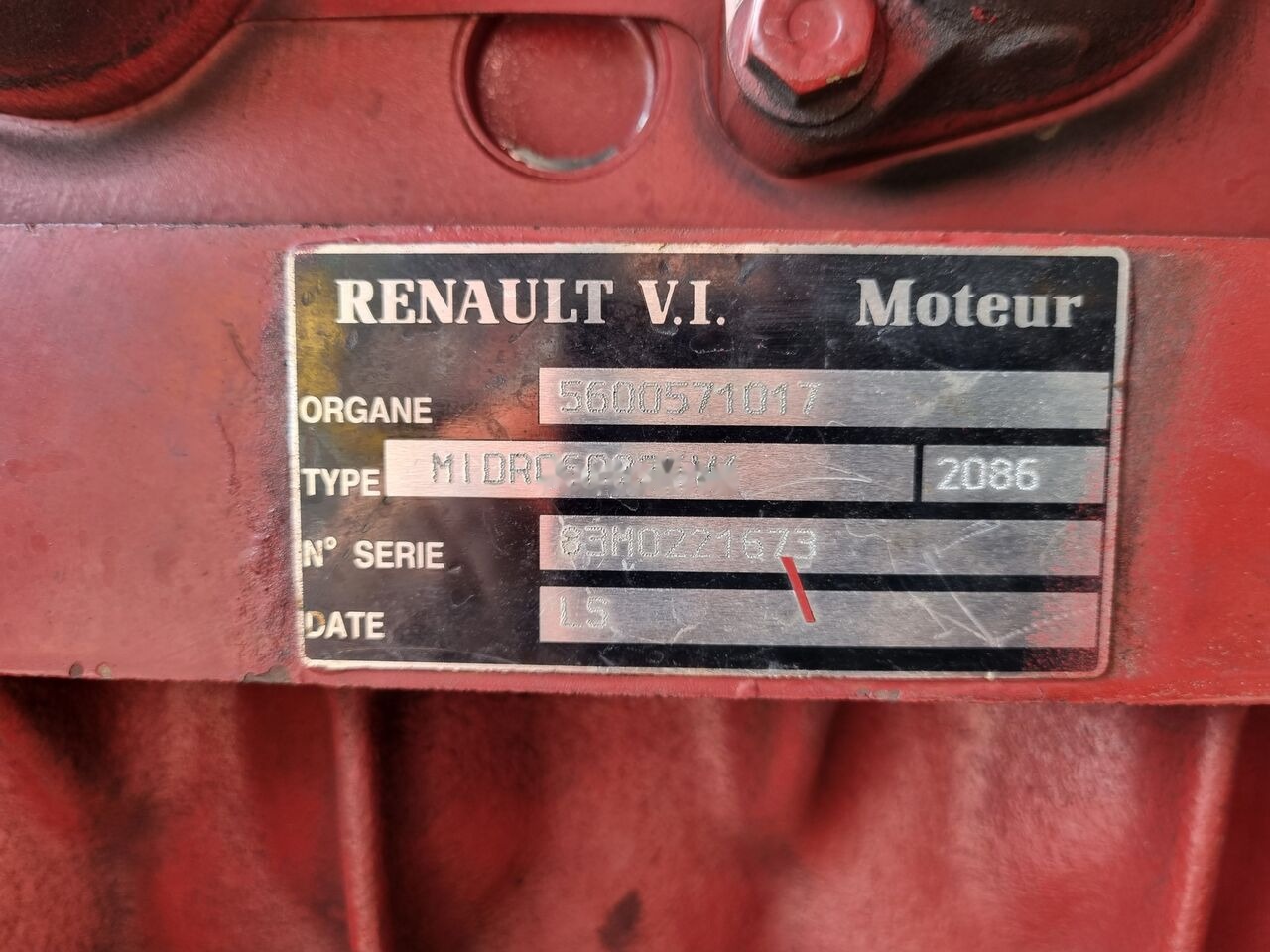 Renault MIDR060226W4 Renault - Motor pro Nákladní auto: obrázek 2 Renault MIDR060226W4 Renault - Motor pro Nákladní auto: obrázek 2
