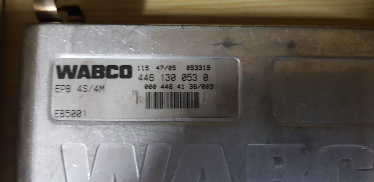 WABCO ACTROS EPB 4S \ 4M Mercedes-Benz ACTROS - Řídicí blok pro Nákladní auto: obrázek 5 WABCO ACTROS EPB 4S \ 4M Mercedes-Benz ACTROS - Řídicí blok pro Nákladní auto: obrázek 5