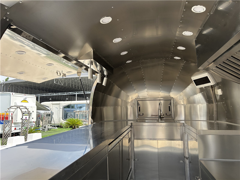 Nový Prodejní přívěs BBQ Burger Food Truck  Pizza Food Trailer: obrázek 9