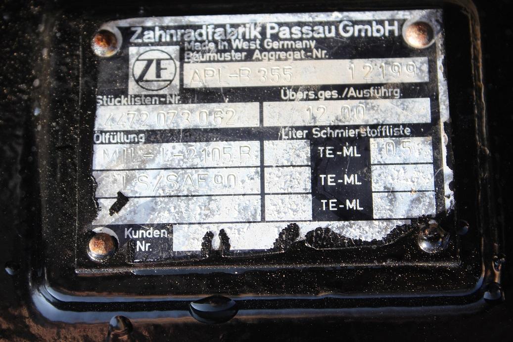 Náprava a díly pro Stavební technika Caterpillar ZF APL B 355 aus CAT 206: obrázek 6