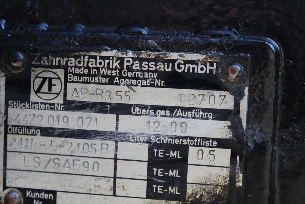 Náprava a díly pro Stavební technika Caterpillar ZF APL B 355 aus CAT 206: obrázek 7
