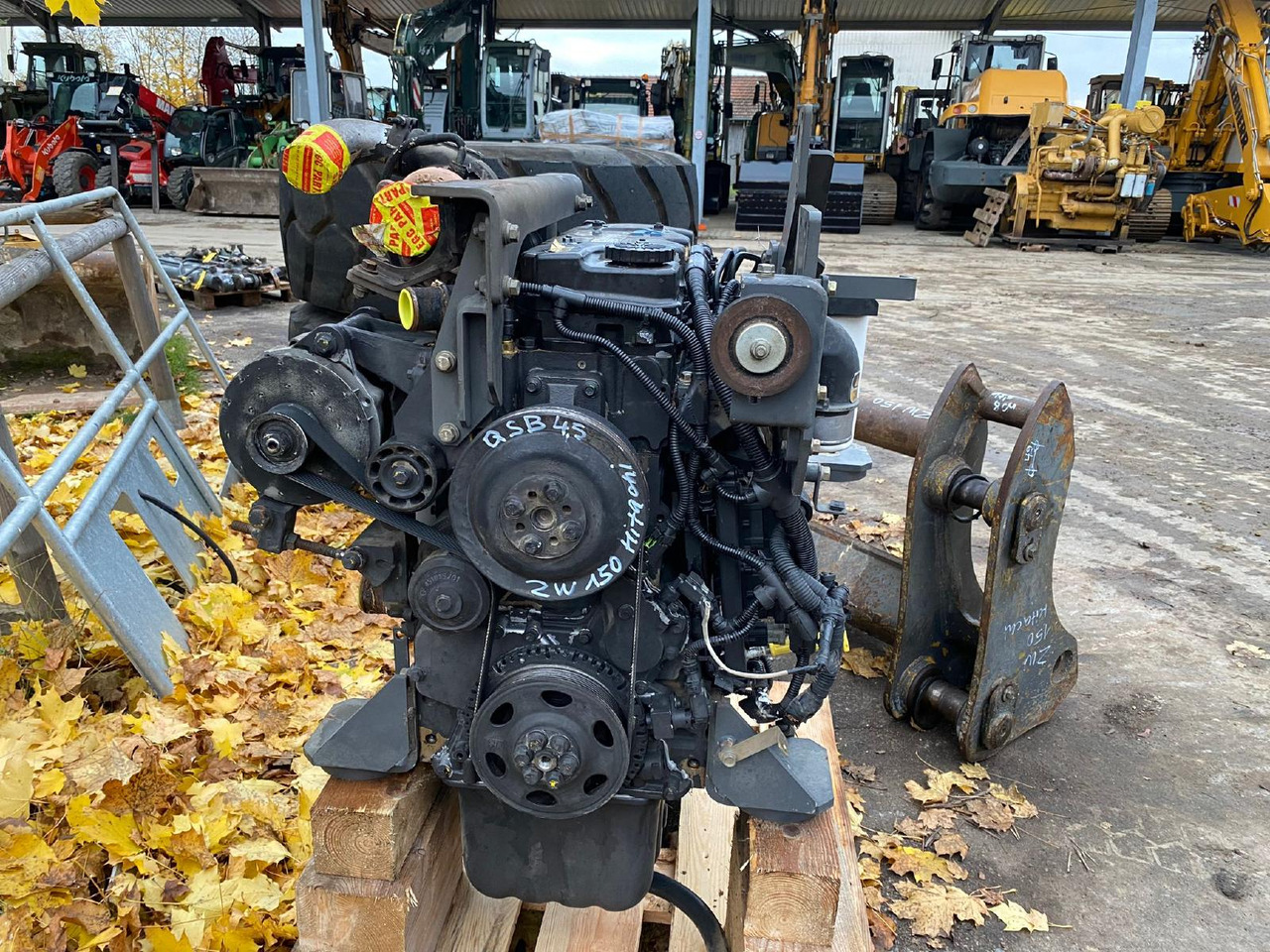 Cummins QSB 4.5 aus HItachi ZW 150 - Motor pro Stavební technika: obrázek 5 Cummins QSB 4.5 aus HItachi ZW 150 - Motor pro Stavební technika: obrázek 5