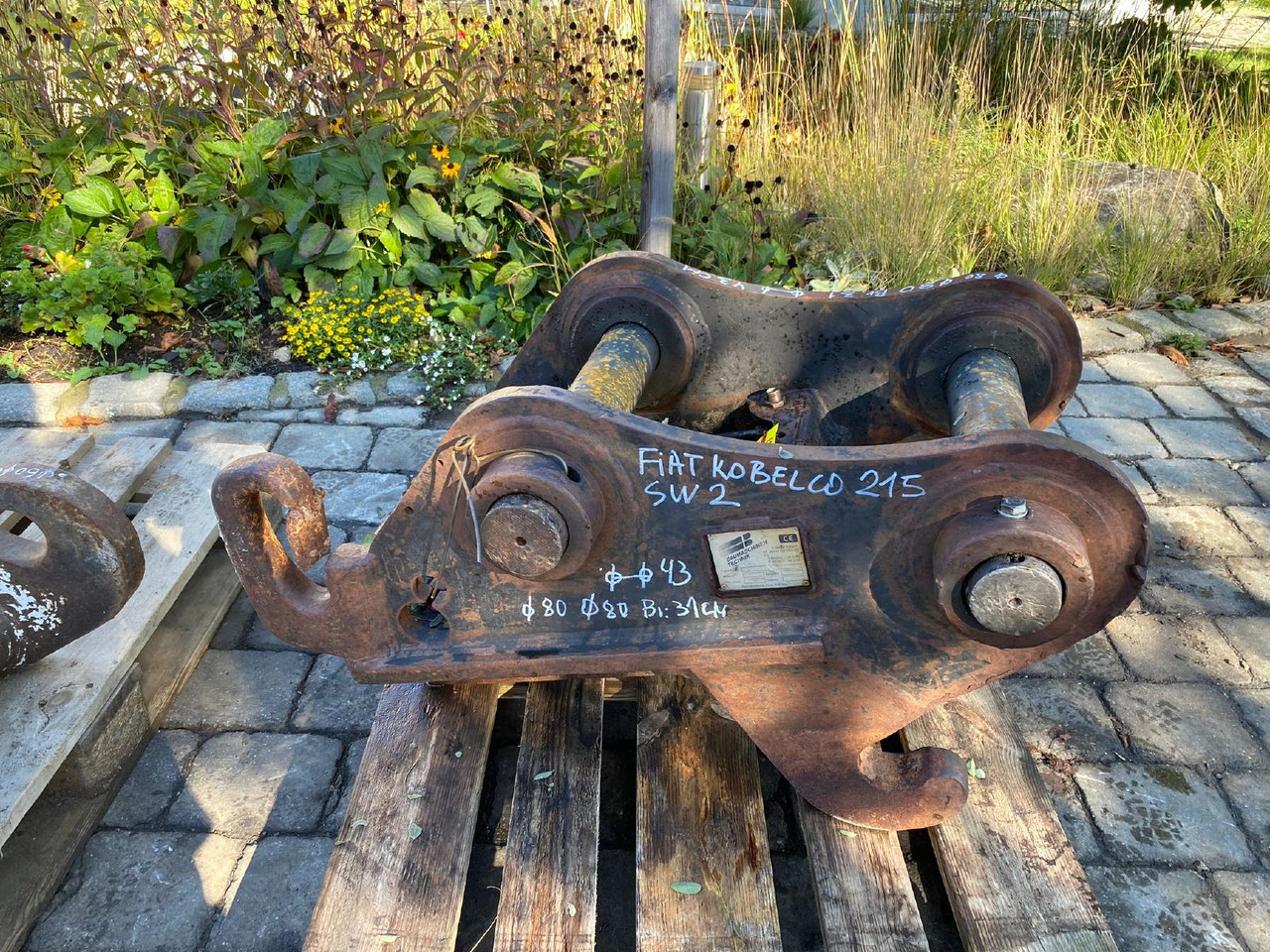 Fiat-Kobelco E 215 - Rychloupínací pro Stavební technika: obrázek 1 Fiat-Kobelco E 215 - Rychloupínací pro Stavební technika: obrázek 1