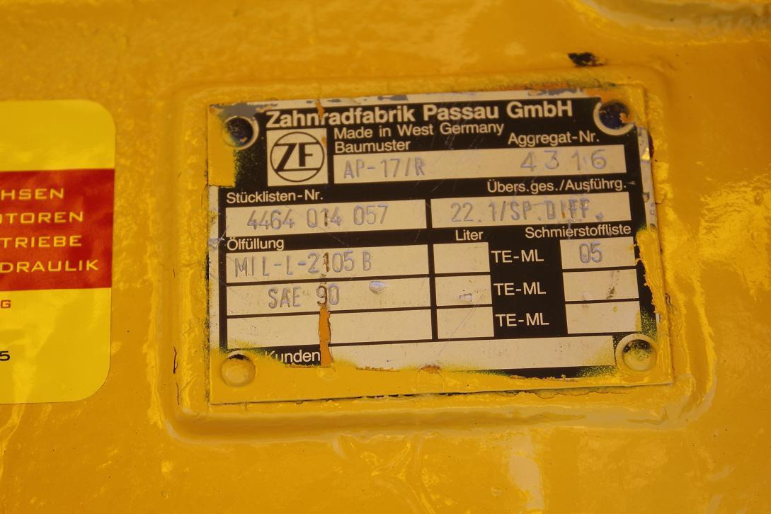 Hanomag 66 C - Náprava a díly pro Stavební technika: obrázek 5 Hanomag 66 C - Náprava a díly pro Stavební technika: obrázek 5