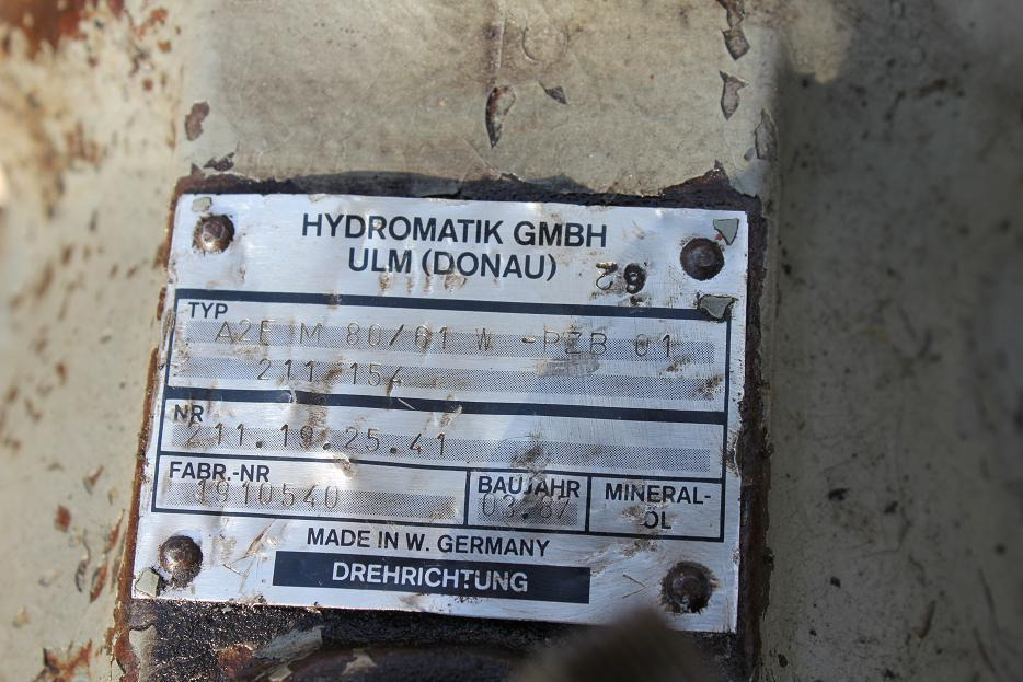 Hydromatik A 2 FM - Hydraulický motor pro Stavební technika: obrázek 2 Hydromatik A 2 FM - Hydraulický motor pro Stavební technika: obrázek 2