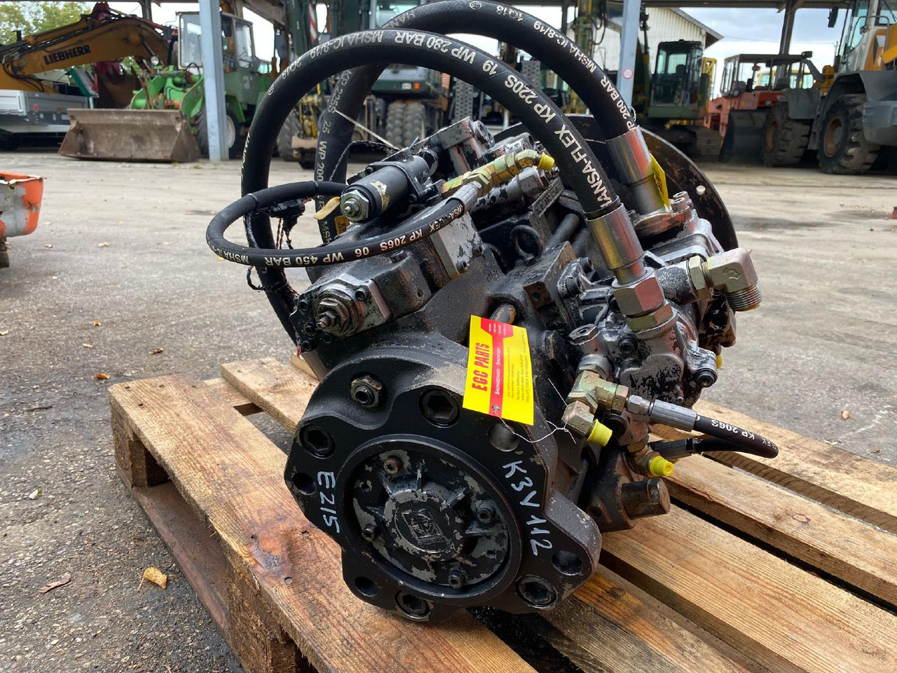 Kawasaki K3V112 aus Fiat Kobelco E 215 - Hydraulické čerpadlo pro Stavební technika: obrázek 3 Kawasaki K3V112 aus Fiat Kobelco E 215 - Hydraulické čerpadlo pro Stavební technika: obrázek 3