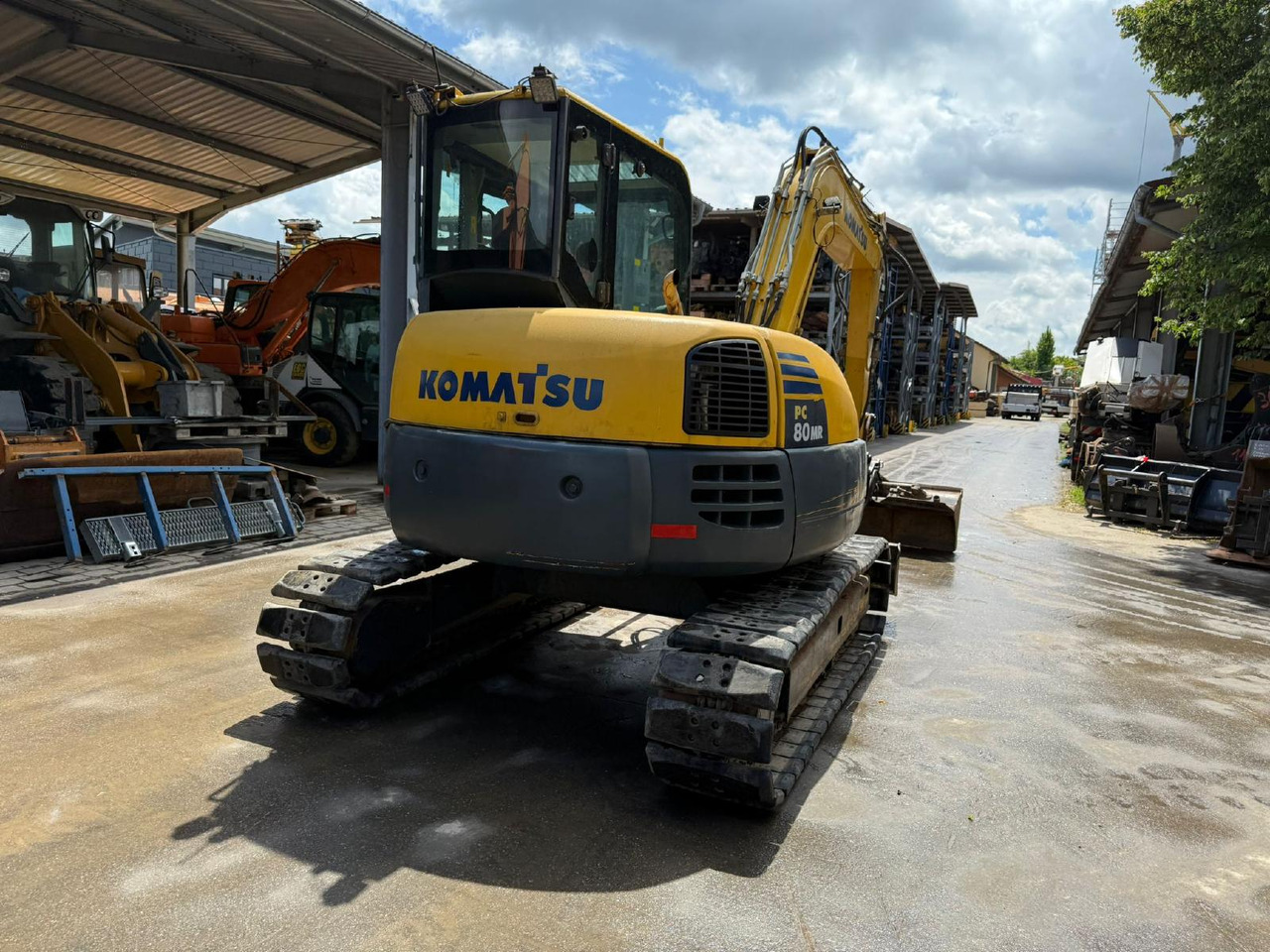 Komatsu PC 80 MR -3 - Pásové rýpadlo: obrázek 5 Komatsu PC 80 MR -3 - Pásové rýpadlo: obrázek 5
