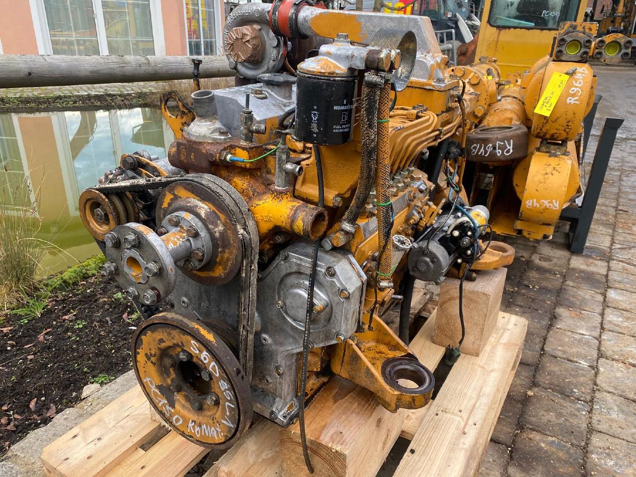 Komatsu S6D95L-1 aus PC 150 - Motor pro Stavební technika: obrázek 5 Komatsu S6D95L-1 aus PC 150 - Motor pro Stavební technika: obrázek 5
