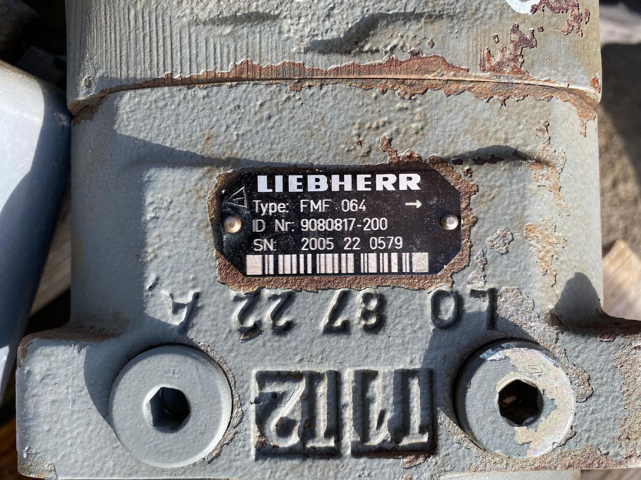 Liebherr FMF 064 aus R 964 - Hydraulický motor pro Stavební technika: obrázek 3 Liebherr FMF 064 aus R 964 - Hydraulický motor pro Stavební technika: obrázek 3