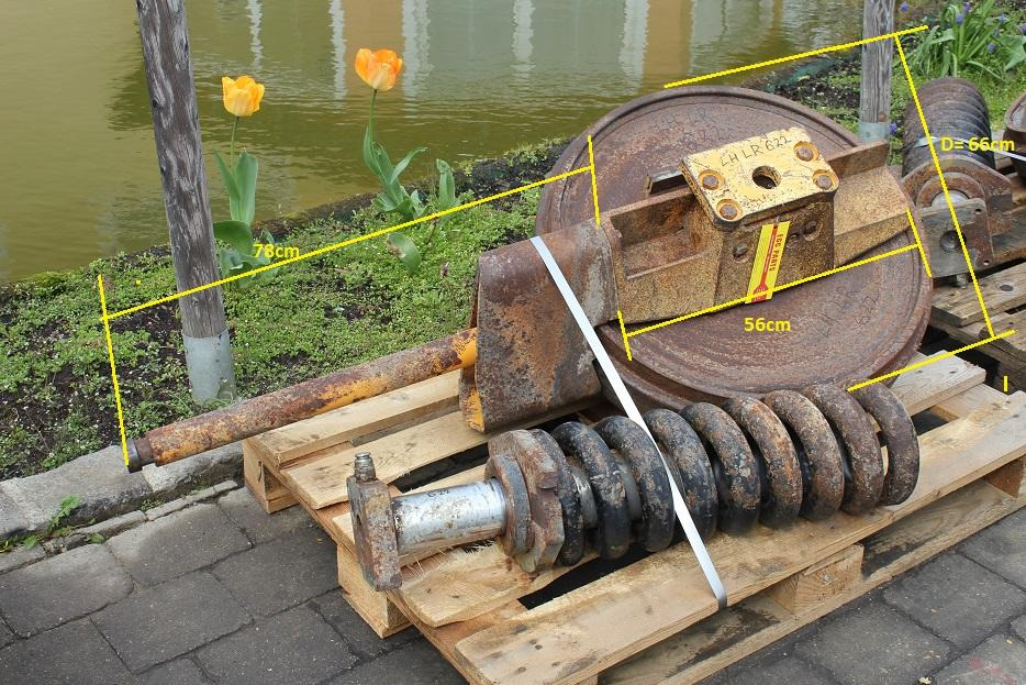 Liebherr LR 622 - Díly pásových podvozků pro Stavební technika: obrázek 2 Liebherr LR 622 - Díly pásových podvozků pro Stavební technika: obrázek 2